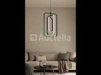 Led hanglamp – 5835/3 – 45w – zwart – in hoogte verstelbaar – rechthoekig design - afbeelding 2 van  3