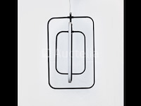 Led hanglamp – 5835/3 – 45w – zwart – in hoogte verstelbaar – rechthoekig design - afbeelding 2 van  3