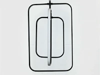 Led hanglamp – 5835/3 – 45w – zwart – in hoogte verstelbaar – rechthoekig design - afbeelding 4 van  4