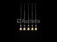 Led hanglamp – b029/5 – 3000k – warm wit – 600 mm – in hoogte verstelbaar – zilver - afbeelding 3 van  4