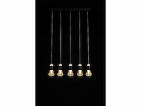 Led hanglamp – b029/5 – 3000k – warm wit – 600 mm – in hoogte verstelbaar – zilver - afbeelding 4 van  4