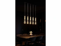 Led hanglamp – b032/5 – 3000k – warm wit – 600 mm – in hoogte verstelbaar – zilver - afbeelding 2 van  4