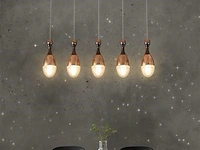 Led hanglamp – b038/5 – 3000k – warm wit – 600 mm – in hoogte verstelbaar – zilver - afbeelding 2 van  4
