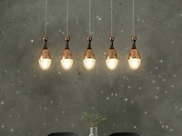 Led hanglamp – b038/5 – 3000k – warm wit – 600 mm – in hoogte verstelbaar – zilver - afbeelding 3 van  5