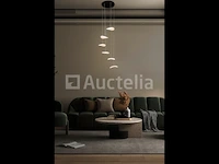 Led hanglamp – b060/6 – 3000k – warm wit – ø350 mm – in hoogte verstelbaar – zilver - afbeelding 3 van  3