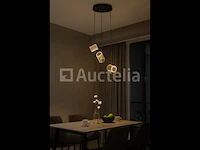Led hanglamp – b068/3 – 3000k – warm wit – ø330 mm – in hoogte verstelbaar – zilver - afbeelding 3 van  4