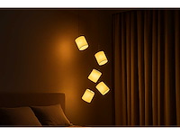 Led hanglamp – b068/5 – 3000k – warm wit – ø350 mm – in hoogte verstelbaar – zilver - afbeelding 1 van  5