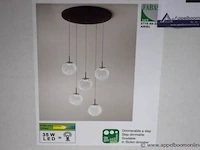 Led hanglamp vv 5 lampen fabas ariel - afbeelding 2 van  2