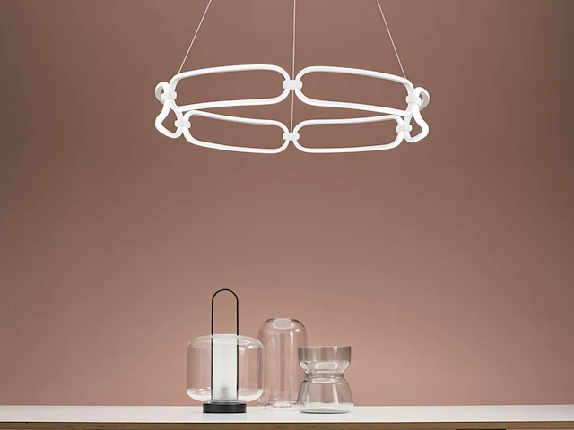Led infinity s60 hanglamp wit - afbeelding 1 van  4