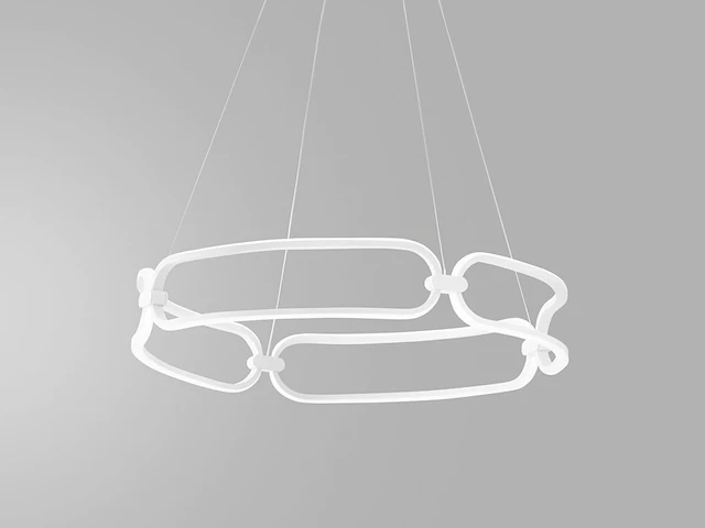 Led infinity s60 hanglamp wit - afbeelding 3 van  4