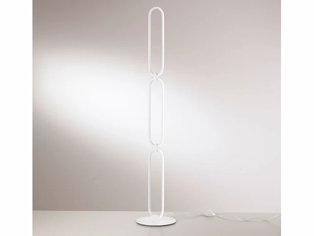Led infinity vloerlamp wit - afbeelding 1 van  4