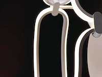 Led infinity vloerlamp wit - afbeelding 4 van  4