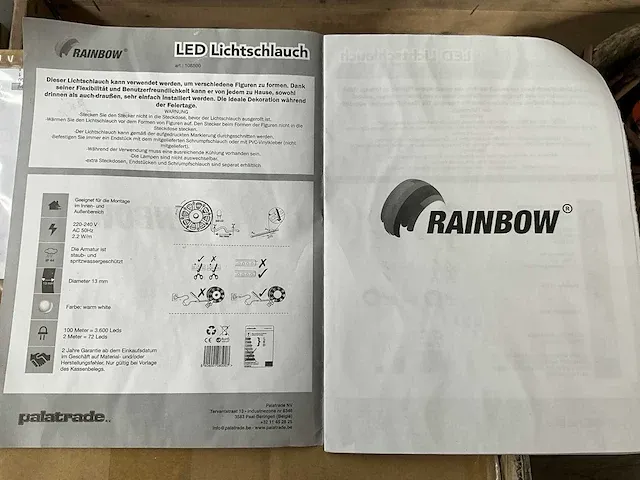 Led lichtslang palatrade model rainbow ref. 100850 - afbeelding 1 van  8