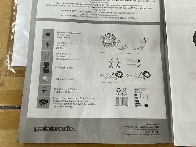 Led lichtslang palatrade model rainbow ref. 100850 - afbeelding 3 van  8