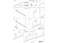 Led lineaire hanglamp zwart (10x) - afbeelding 5 van  6