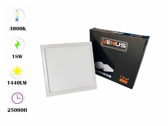 Led paneel - led smd - opbouw (20x) - afbeelding 1 van  4
