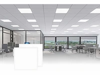 Led-paneel 45w – 595 × 595 mm – 3375 lumen – 6400k koud wit – super eco (x12) - afbeelding 1 van  5