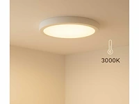 Led-paneel – ronde opbouwmontage – 30w – 3000k – warm wit (x10) - afbeelding 1 van  5