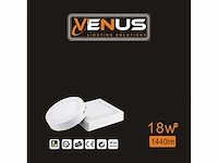 Led-paneel – vierkante opbouwmontage – 18w – 3000k – warm wit (x10) - afbeelding 3 van  4