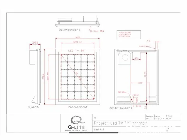 Led-panel, 200x270 pixels, pitch 6 mm - afbeelding 5 van  13