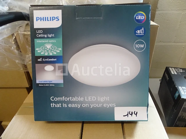 Led plafondlamp 10 w - diameter 24 cm philips led - afbeelding 1 van  1