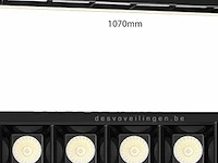 Led plafondlamp 107cm 36w 4000k - afbeelding 2 van  6