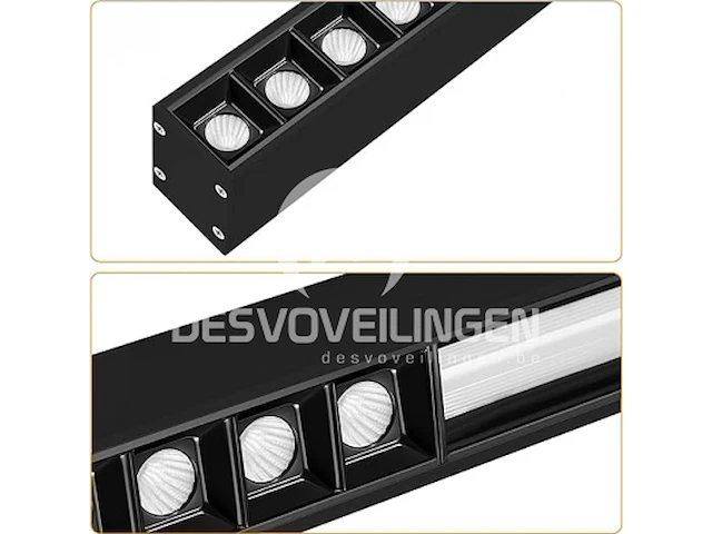 Led plafondlamp 107cm 36w 4000k - afbeelding 2 van  5