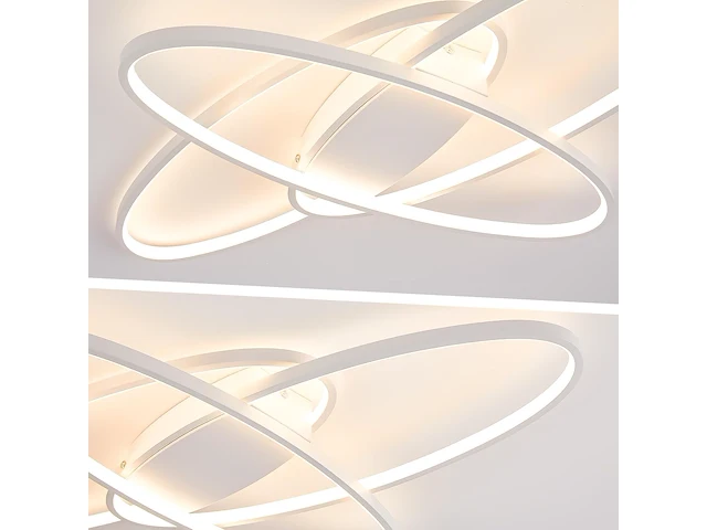 Led plafondlamp ellips wit - afbeelding 4 van  4
