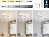 Led plafondlamp ellips wit - afbeelding 3 van  3