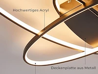 Led plafondlamp ellips zwart - afbeelding 5 van  5