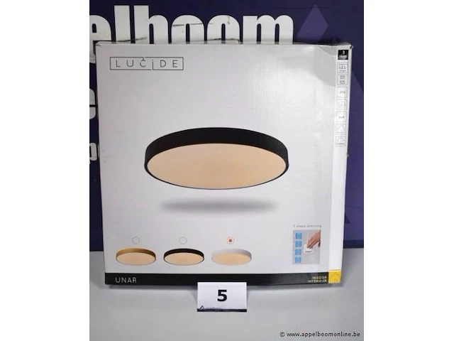 Led plafondlamp lucide unar - afbeelding 1 van  2