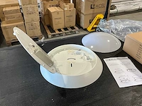 Led plafondlamp / wandlamp 20w – 1760 lm, 3000k, ø350 mm, ip44 ik08 - nieuw (30x) - afbeelding 2 van  8