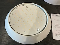 Led plafondlamp / wandlamp 20w – 1760 lm, 3000k, ø350 mm, ip44 ik08 - nieuw (30x) - afbeelding 3 van  8