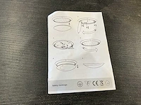 Led plafondlamp / wandlamp 20w – 1760 lm, 3000k, ø350 mm, ip44 ik08 - nieuw (30x) - afbeelding 5 van  8