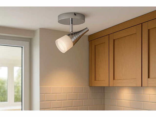 Led plafondspot – di02 – 5w – 4000k – neutraal wit – zilver (x6) - afbeelding 1 van  4