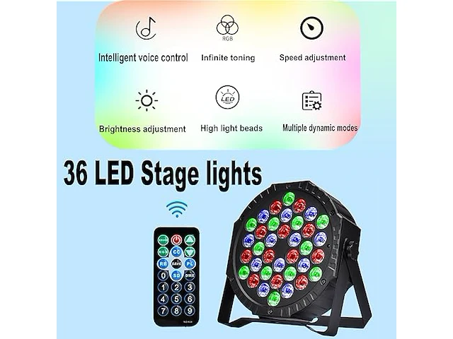 Led-podiumverlichting (4 stuks) - afbeelding 4 van  5