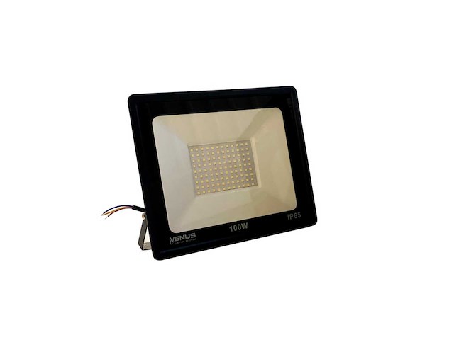 Led schijnwerper 100w – 6500k koud wit – ip65 – 8000 lm – smd (x20) - afbeelding 2 van  4