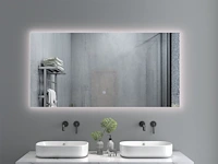 Led spiegel 120x60 cm met anti-condens en dim functie nieuw - afbeelding 1 van  3