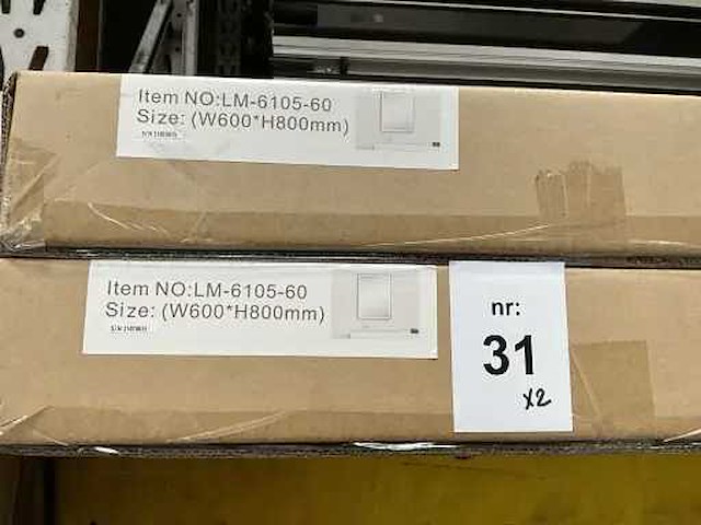 Led spiegel (2x) - afbeelding 3 van  3