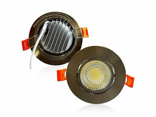 Led spot – zilver – dimbaar (25x) - afbeelding 3 van  6