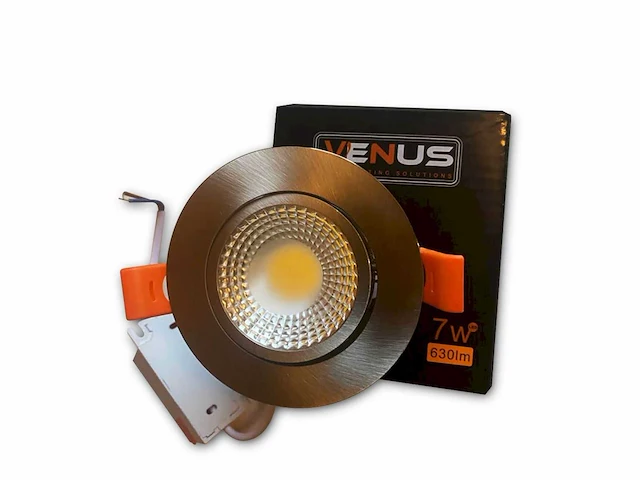 Led spot – zilver – dimbaar (25x) - afbeelding 4 van  6