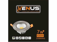 Led spot – zilver – dimbaar (25x) - afbeelding 6 van  6