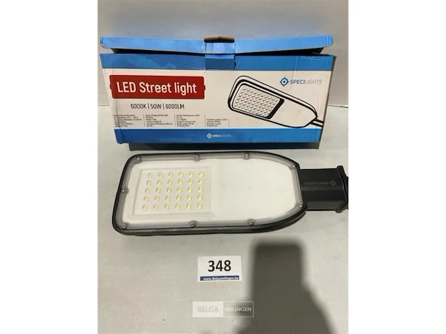 Led straatlamp 6000k 50w 6000lm - afbeelding 1 van  3