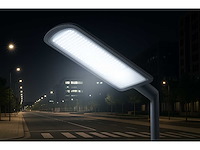 Led straatverlichting 200w – 6500k koud wit – ip65 waterdicht – 20.000 lm (x3) - afbeelding 1 van  6