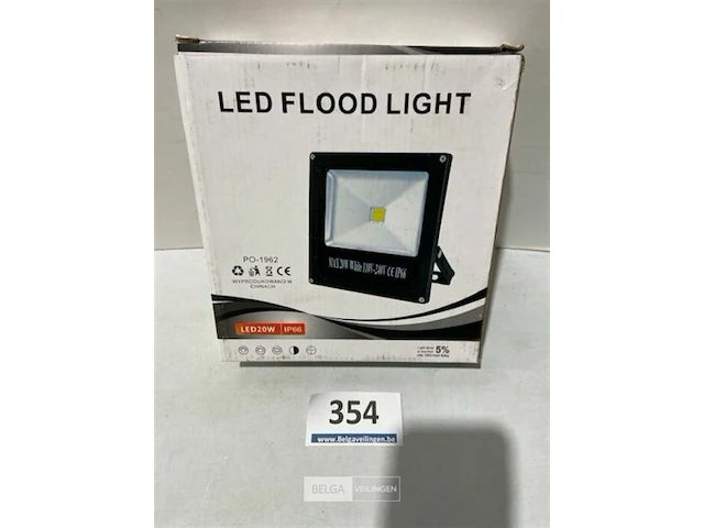 Led straler 20w ip66 - afbeelding 1 van  3