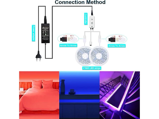 Led strip 36m rgb - afbeelding 2 van  4