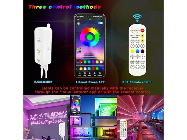 Led strip 36m rgb - afbeelding 4 van  4