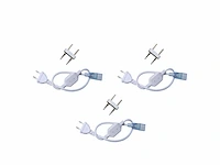Led strip connector (neon) (10x) - afbeelding 3 van  3