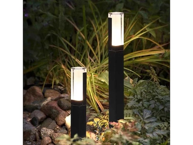 Led tuinlamp - 12w - 60 cm, 3000k, ip65 - sla-38 (x18) - afbeelding 3 van  5