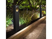 Led tuinlamp – 10w – 60 cm – zwart – ip65 – aluminium – sla-53 (x6) - afbeelding 2 van  5